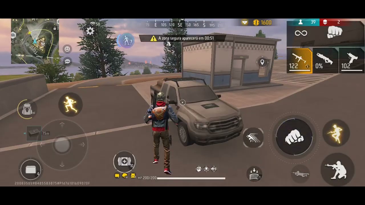 Tô jogando Com o celular do meu pai porque o meu tá descarregado