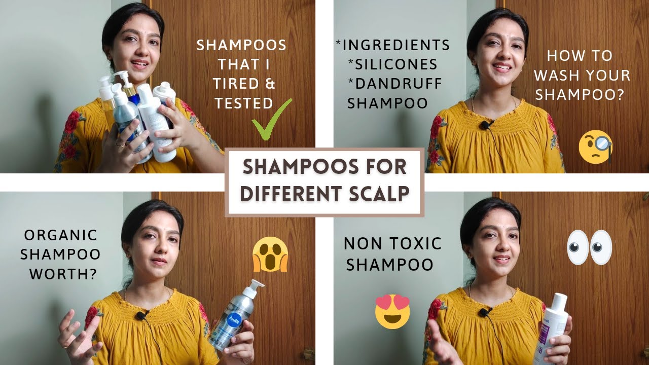 Shampoos for oily, dry, dandruff scalp | Best Indian Shampoos | Anbudan PRIYA ✨