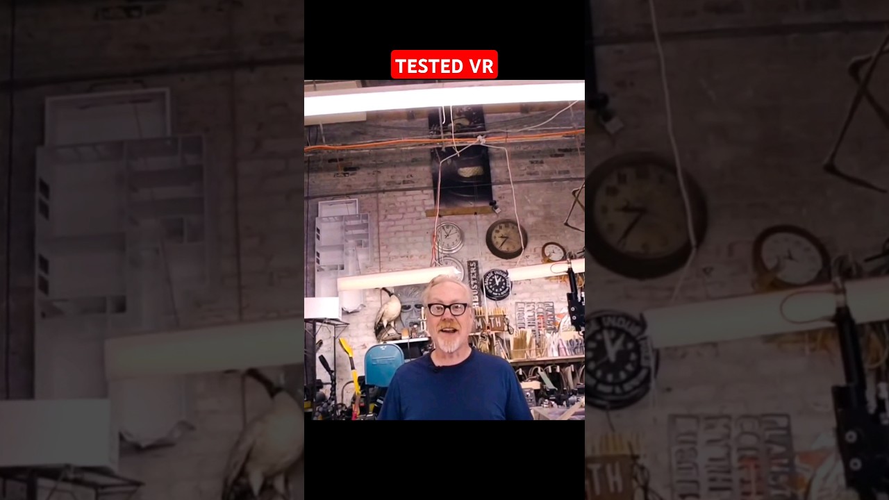Tested VR - #AdamSavage's show #Tested in #VR on #metaquest