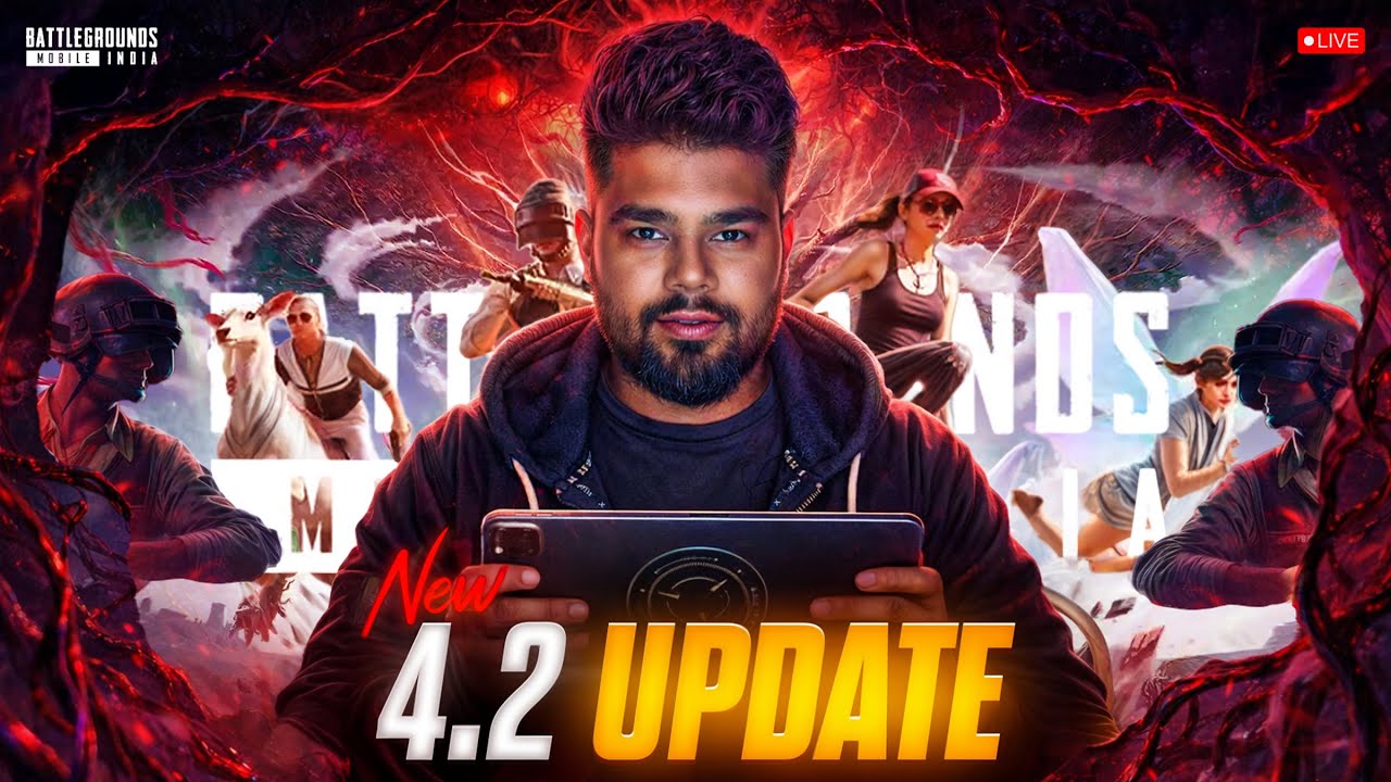 EXPLORE NEW UPDATE 4.2 | BGMI LIVE