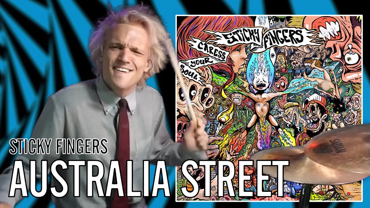 Sticky Fingers - Australia Street | Office Drummer [First Time Hearing]