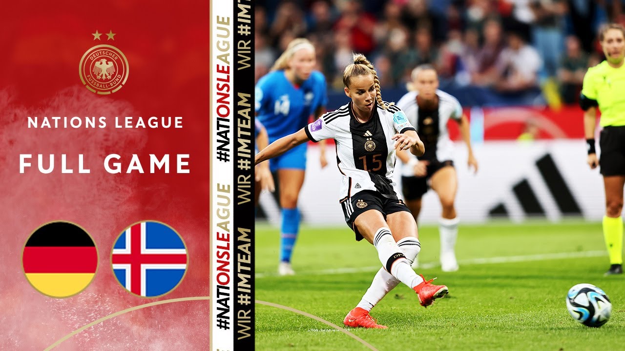 Germany vs. Iceland | Full Game | Women's Nations League