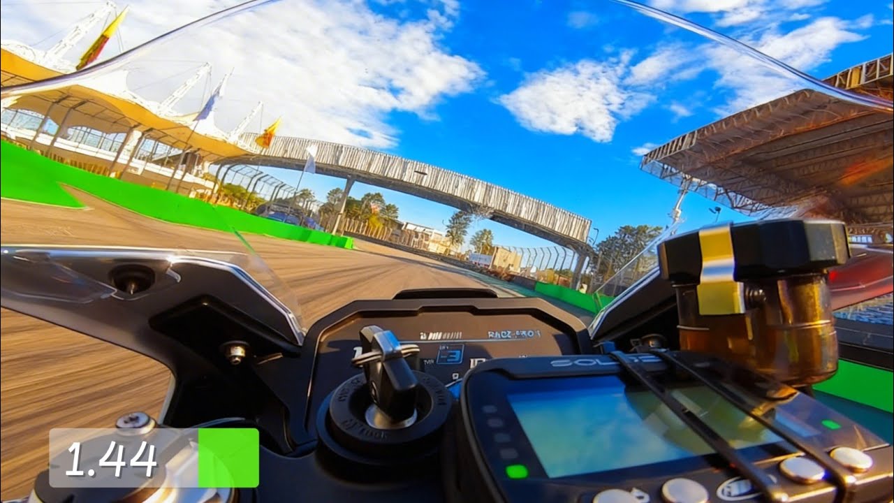 ONBOARD INTERLAGOS BMW S 1000 RR 2026 | 10 VOLTAS EM RITMO 44!