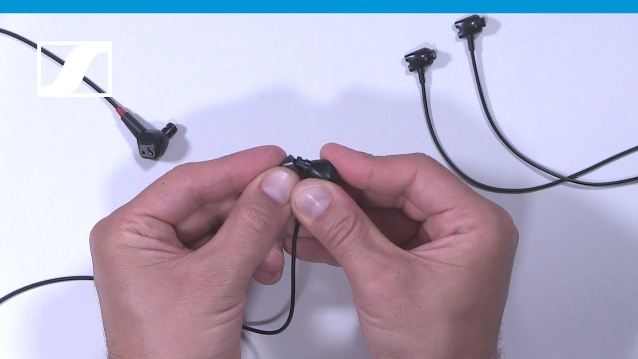 How to put on Comply foam tips I Sennheiser