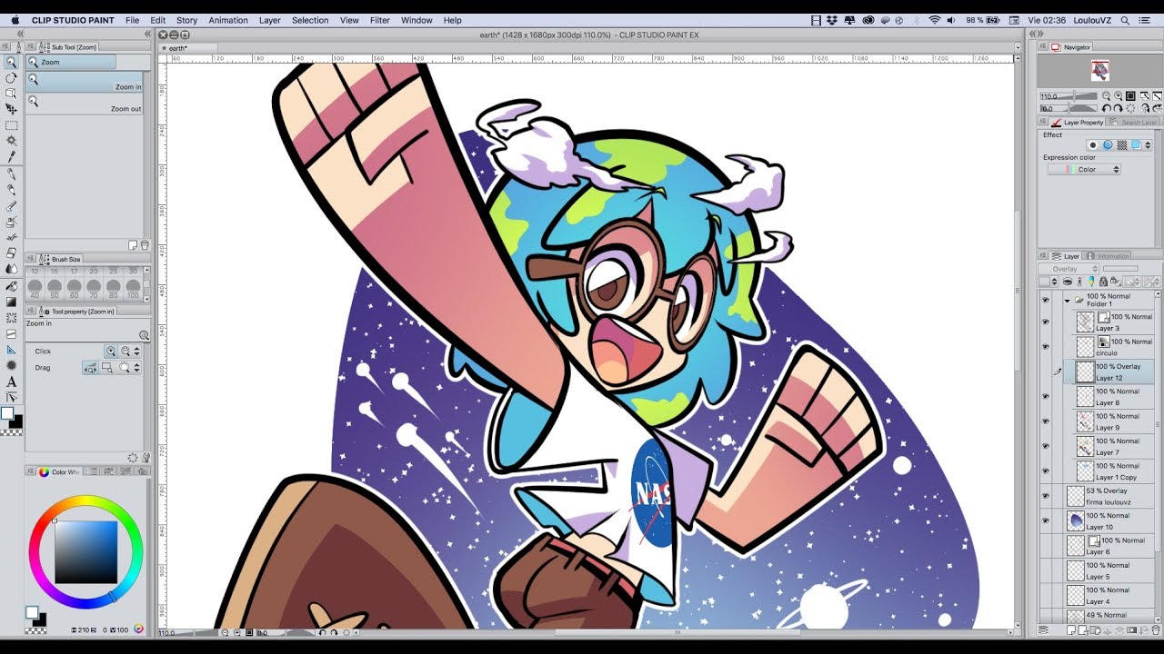 Speed Paint | Earth-Chan