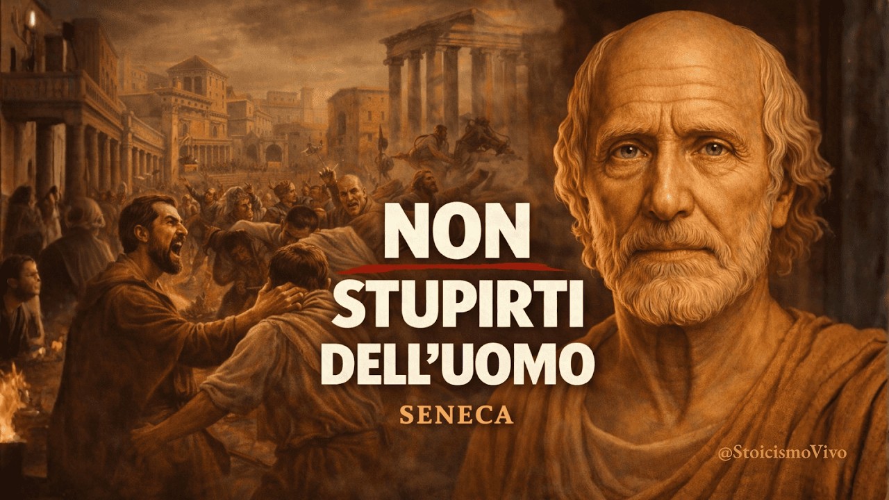 Se ti stupisci del male degli uomini vivrai sempre nell’ira | Seneca