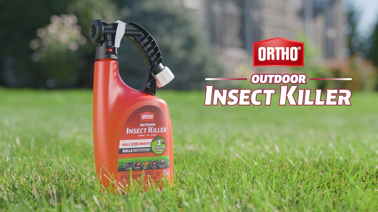 How to Use Ortho&reg; Outdoor Insect Killer Ready-To-Spray
