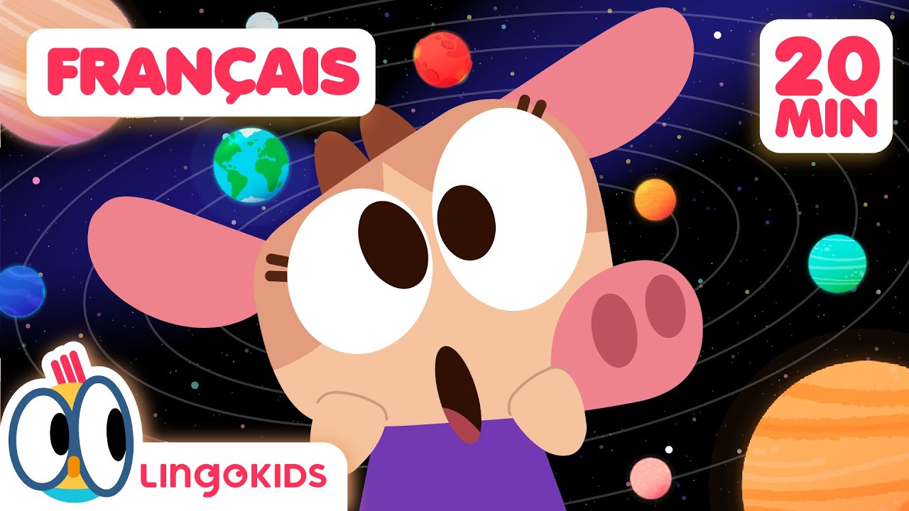 PLANÈTES en fête 🪐 voyage spatial SONGS FOR KIDS 🚀 | Lingokids