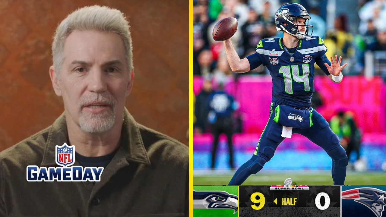 NFL GAMEDAY | Sam Darnold is UNSTOPPABLE! - Kurt Warner reacts to Seahawks beat Patriots 9-0 in half