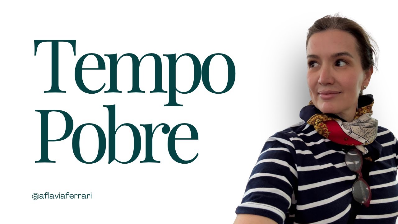 Tempo Pobre x Tempo de Qualidade | FL&Aacute;VIA FERRARI