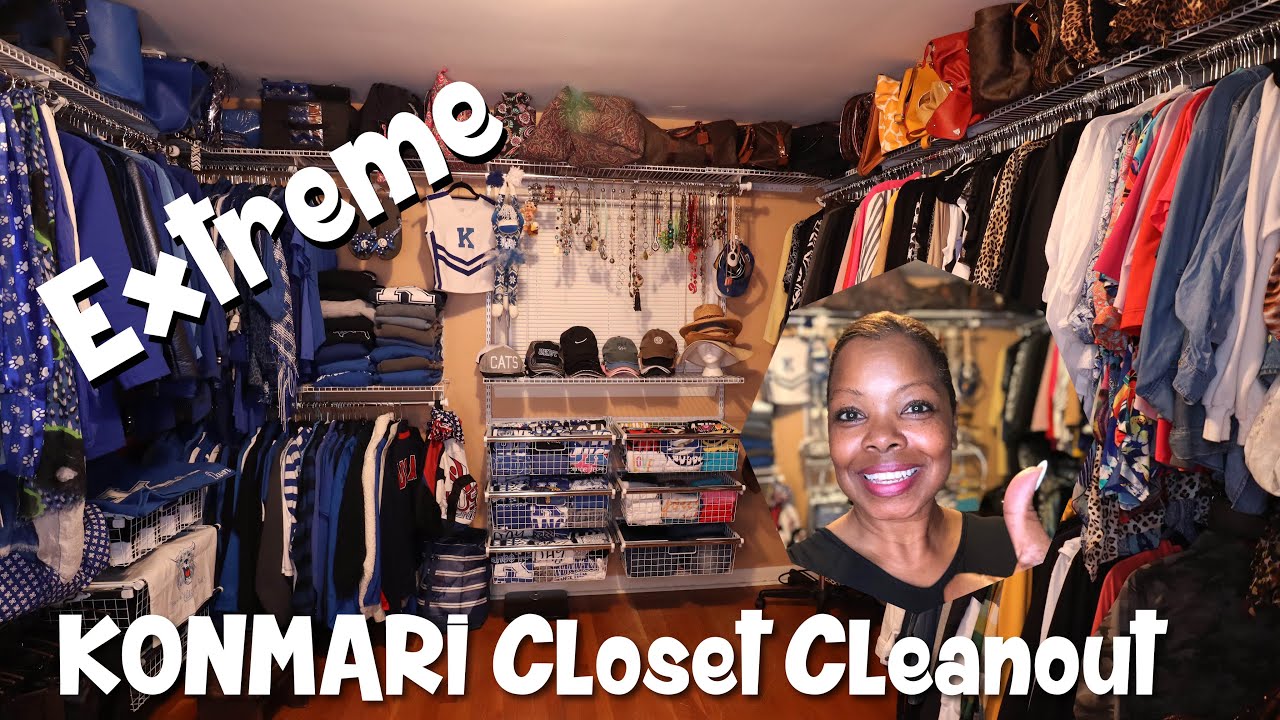 Extreme Konmari Closet Cleanout