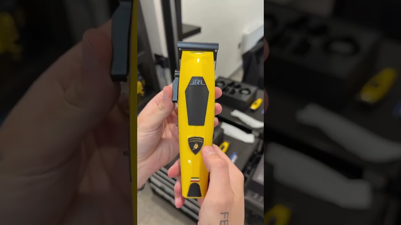 Unbox the JRL x Lamborghini Combo Set with Tiarnan Burke 📦 #chrisandsons #barber #jrl #barbershop