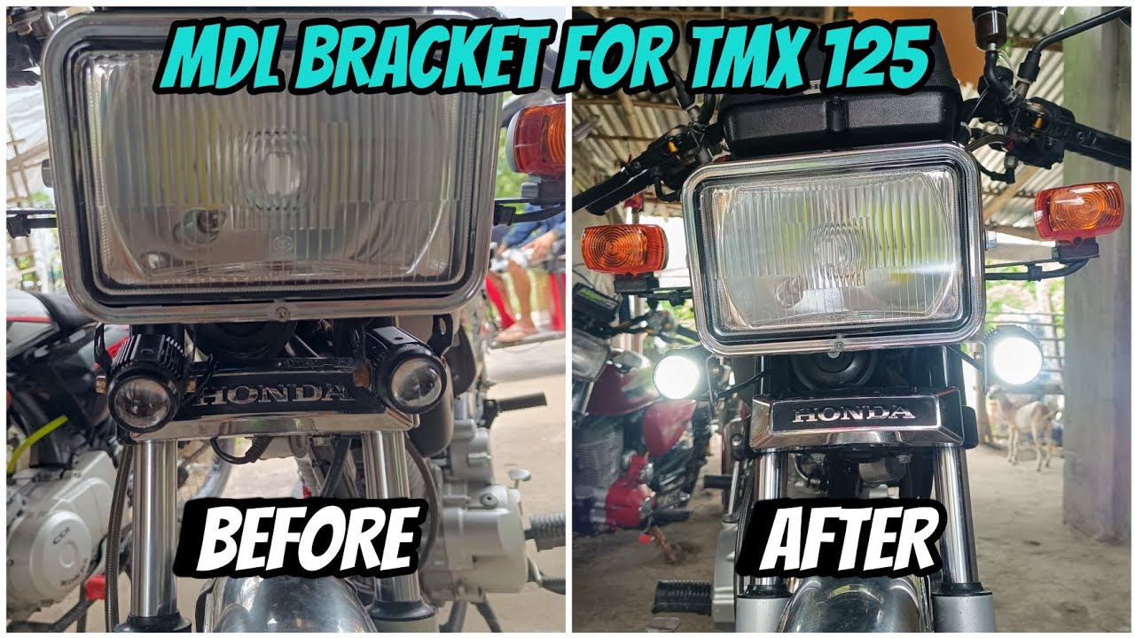 TMX 125 ALPHA MDL BRACKET INSTALLATION