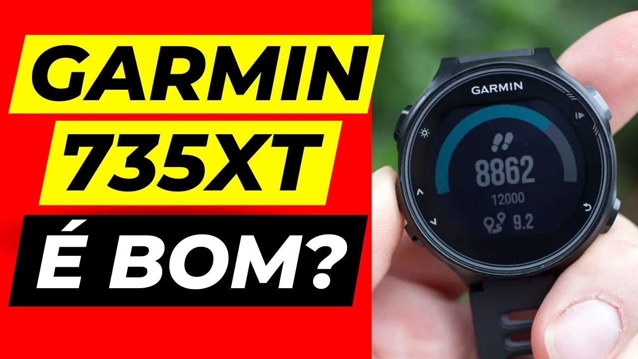 GARMIN FORERUNNER 735XT é Bom? Testei o Relógio Garmin 735XT