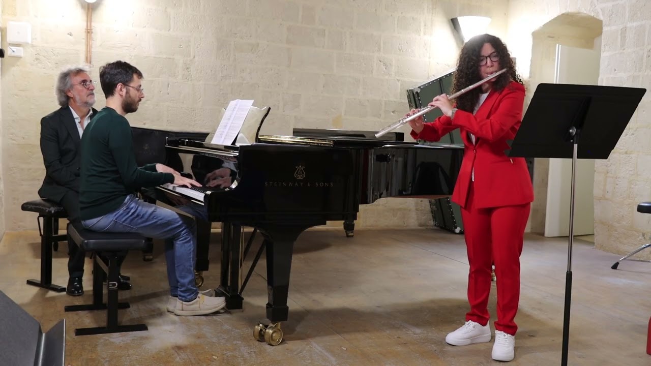 Notturno Lili Boulanger flauto e pianoforte Rêverie et Petite Valse André Caplet flauto e pianoforte
