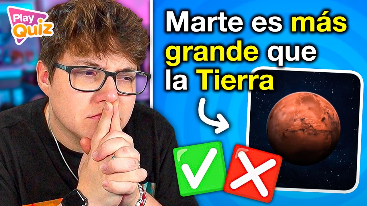 ¿CUANTO SABE BOFFE de CULTURA GENERAL? 🧠 | Play Quiz