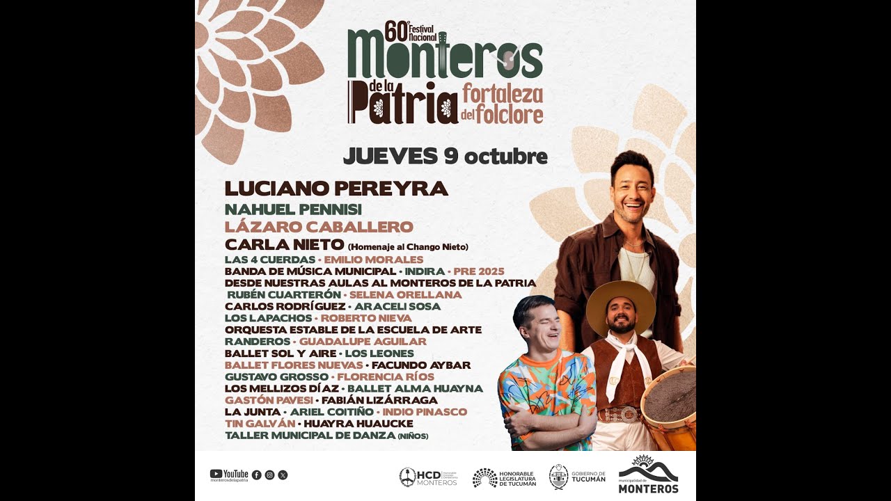 #EnVivo MonterosEn de la Patria, Fortaleza del Folclore | Noche de Jueves