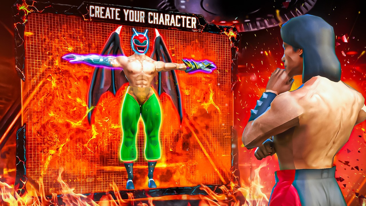 I attempted to CREATE my OWN Mortal Kombat character to take on Blaze...(bring it back edward)