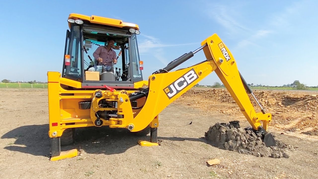 Day-2 | JCB going Village Temple for worship and Rebalancing Backhoe