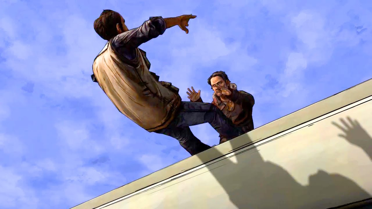 Carver Murders Reggie (Walking Dead | Death | Telltale Games)