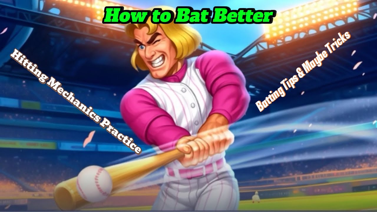 HOW TO BAT BETTER | Batting Tips | Baseball Clash 