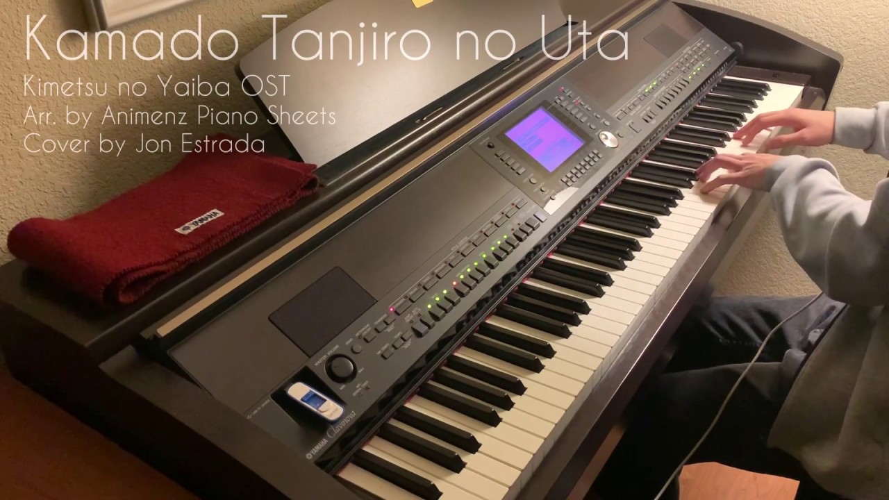 Kamado Tanjiro No Uta ~ Kimetsu no Yaiba OST - Animenz Arr. [Piano Cover]