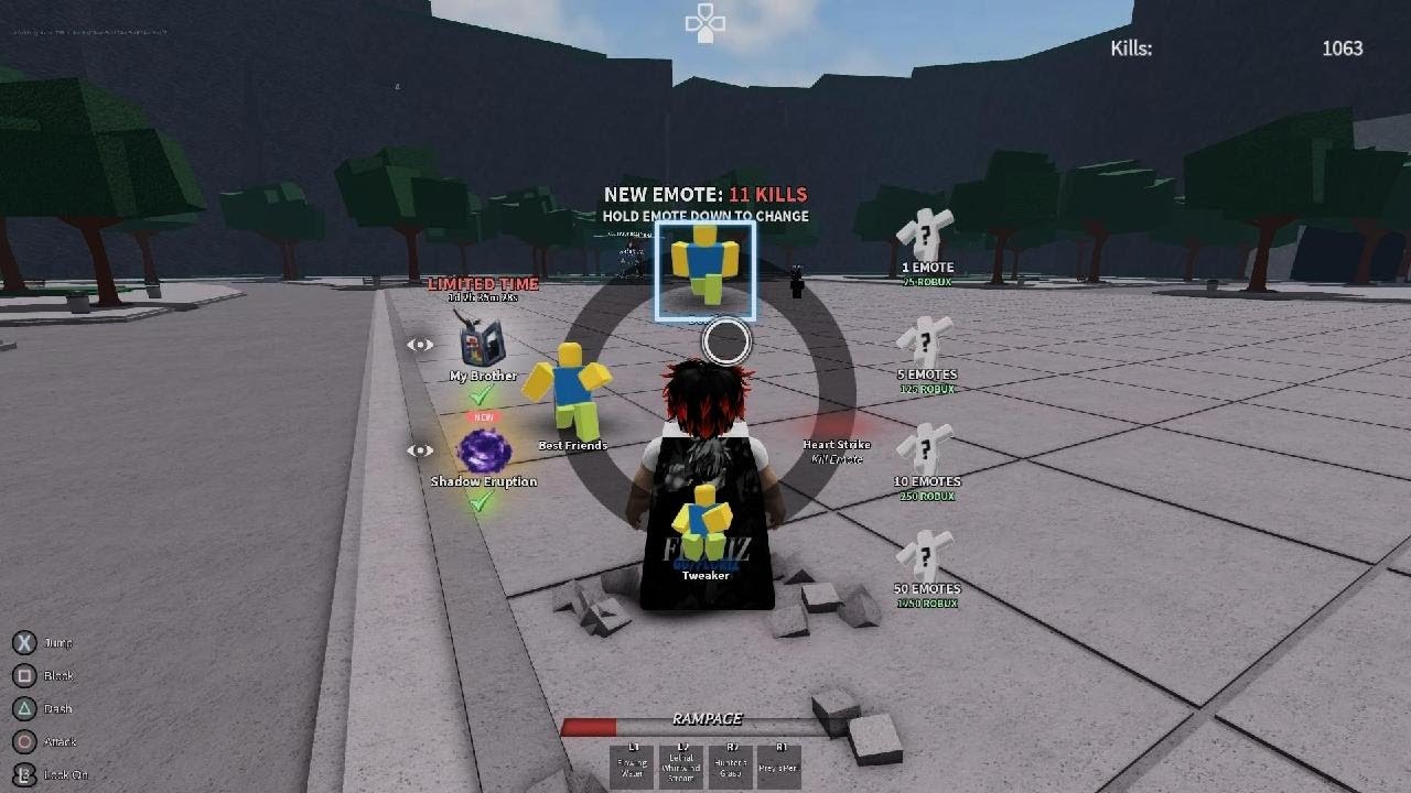 Roblox Strongest battlegrounds.