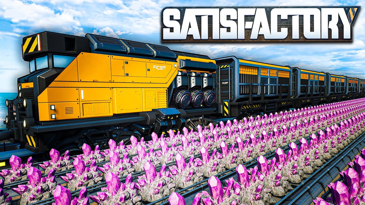 Satisfactory MEGA QUARTZ Factory Starts Now!