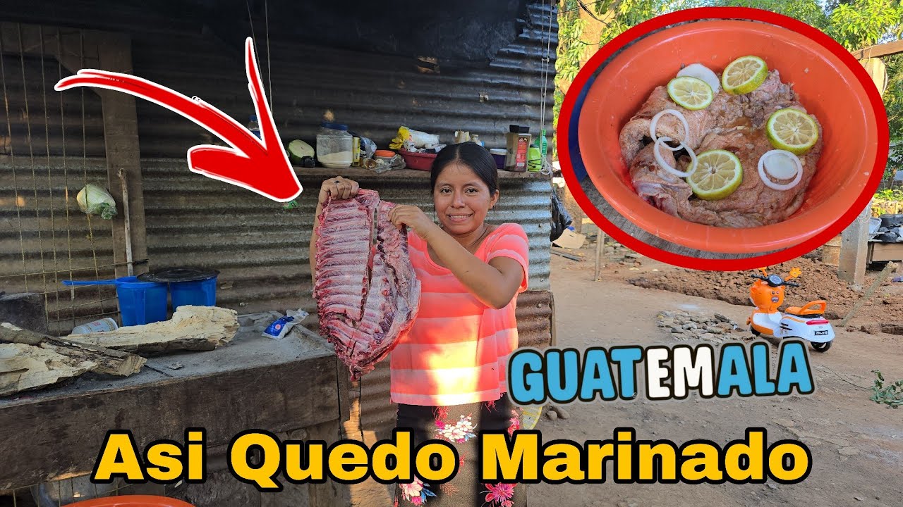 Marine Una Costilla De Puerco/Todo Lo Que Preparo Lo Ago Con Mucho Amor Para Mi Familia 
