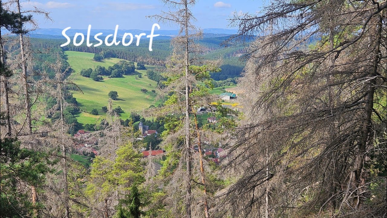 Wandern in  Th&uuml;r.Teil88 von Th&auml;lendorf  nach Solsdorf