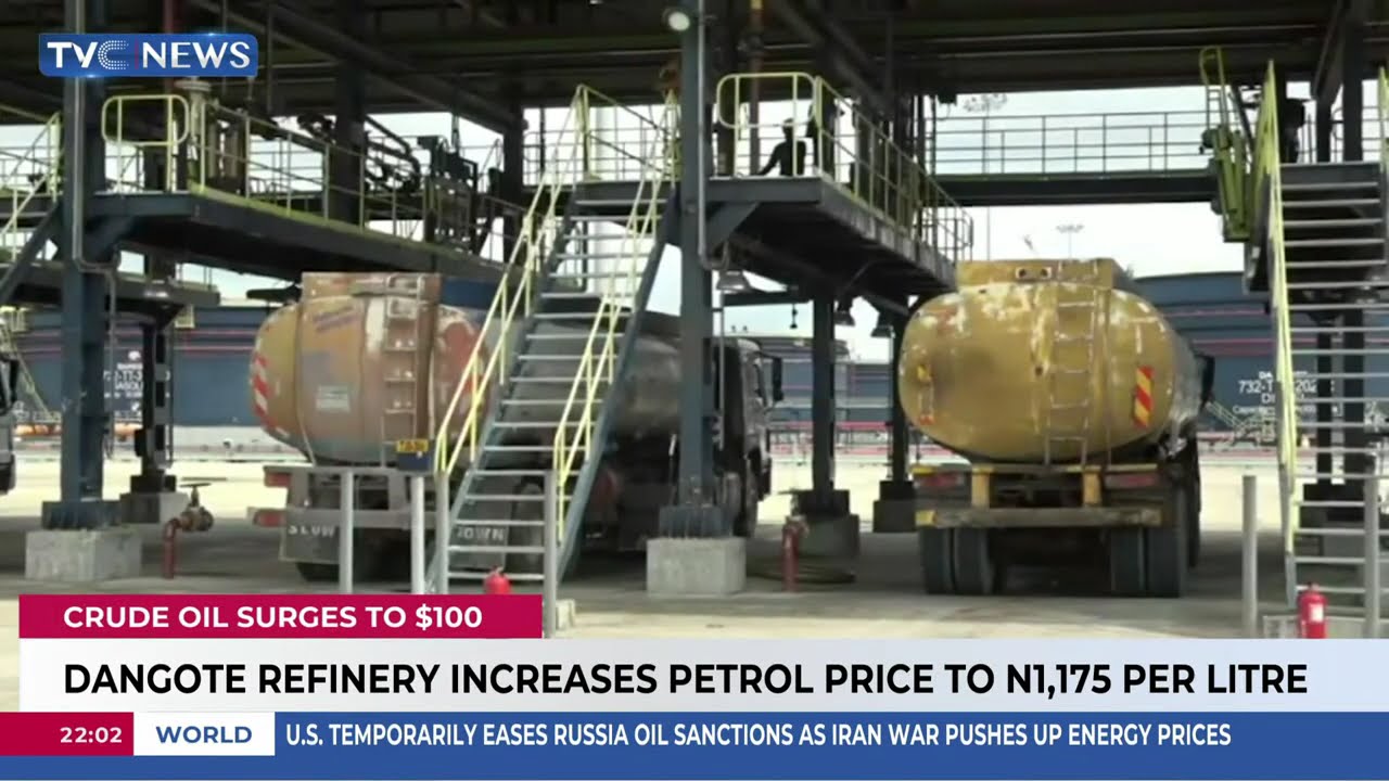Нефтеперерабатывающий завод Dangote теперь продает бензин по цене 1175 найр за литр.
