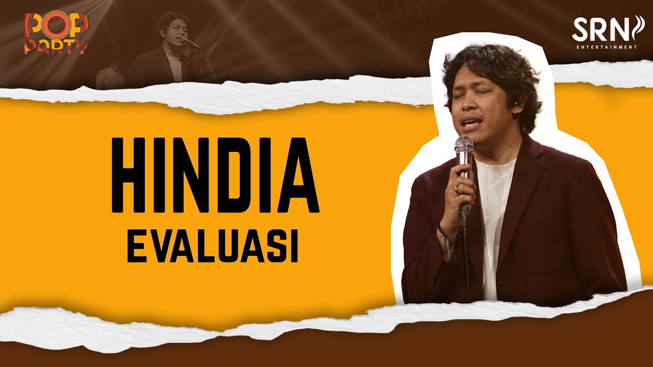 Hindia - Evaluasi (Official Live Music on Pop Party)