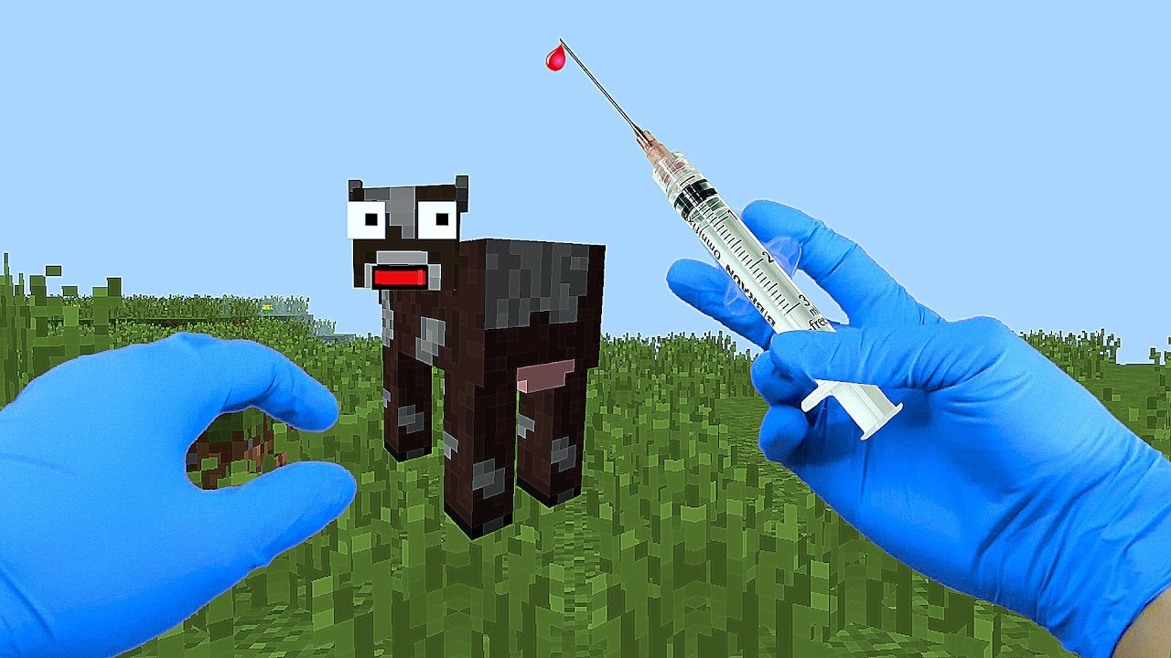 REALISTIC MINECRAFT - COW SURGERY