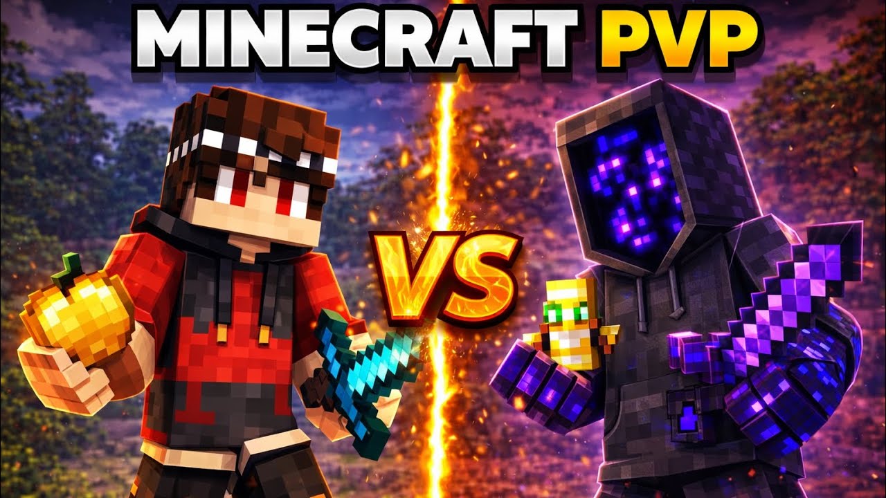 Minecraft PvP⚔️: Rocky Vs Lugigi 