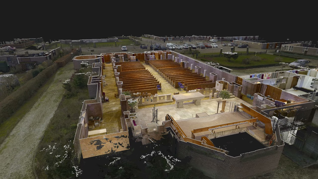 3D Laserscan Church Heumen NL