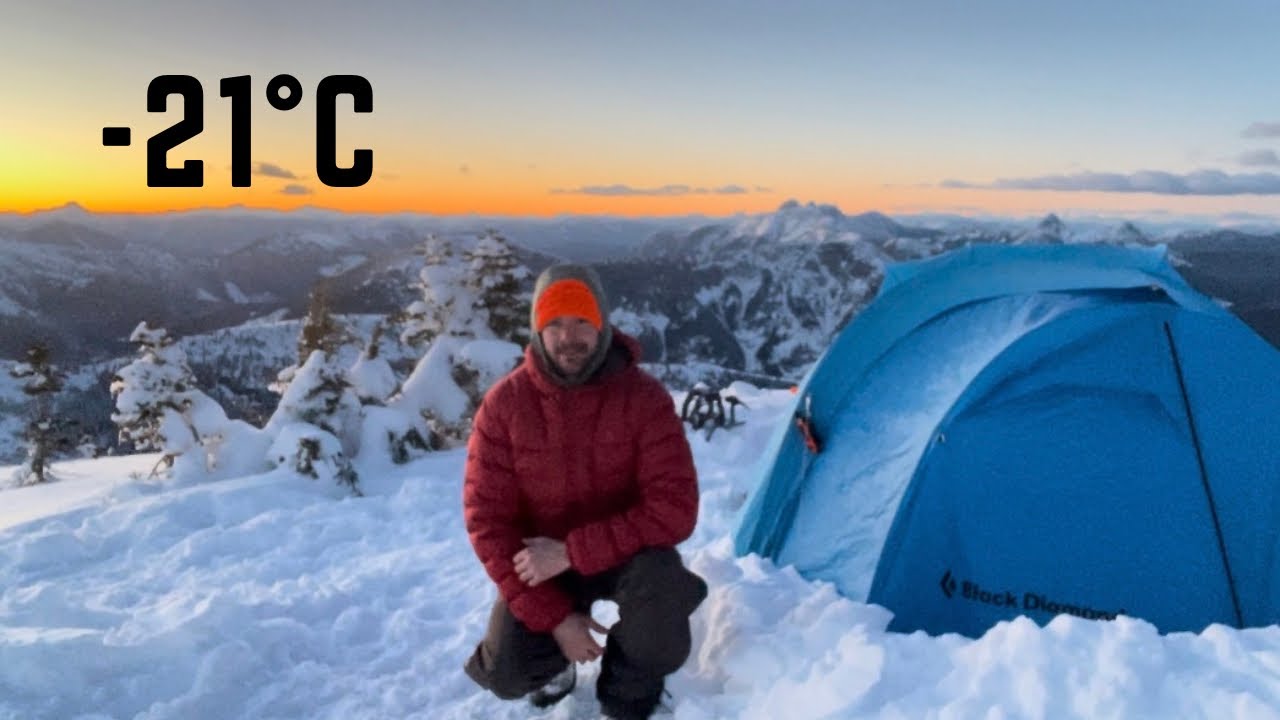 What -21°C Feels Like Alone in the Mountains