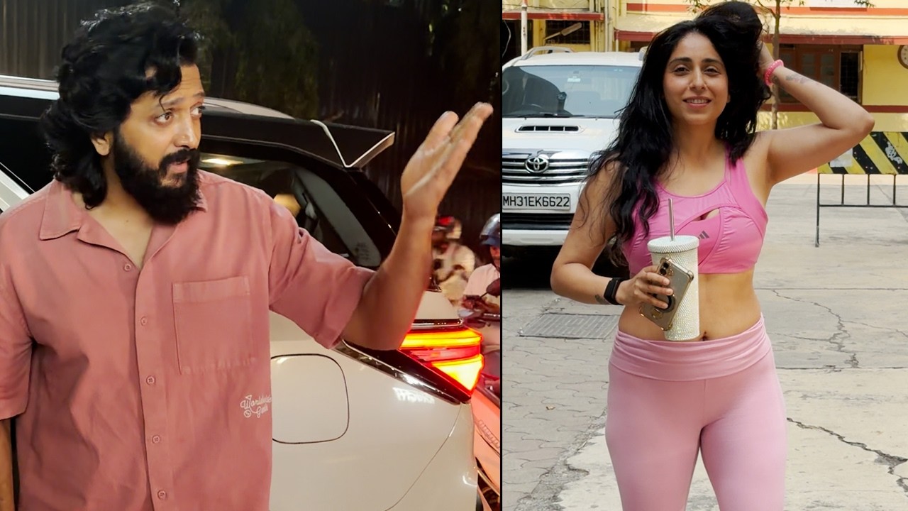 Neha Bhasin And Riteish Deshmukh Spotted In Bandra | MS Bollywood