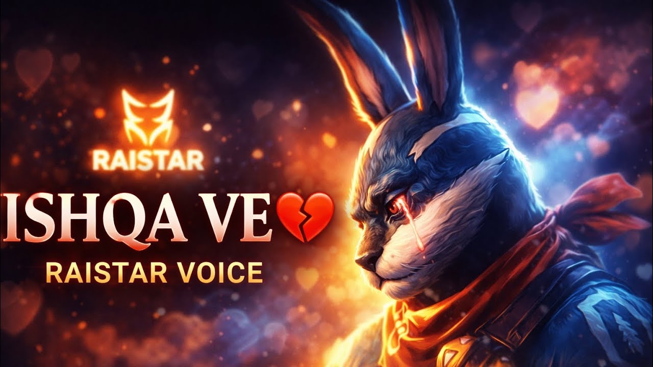 ISHQA VE – Raistar Voice Status | Emotional Free Fire Raistar Sad Edit |
