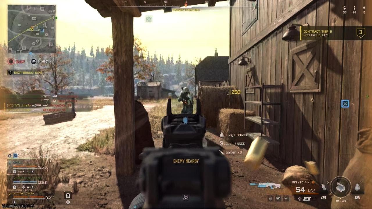 Call of Duty Warzone Verdansk 2nd Place Finish