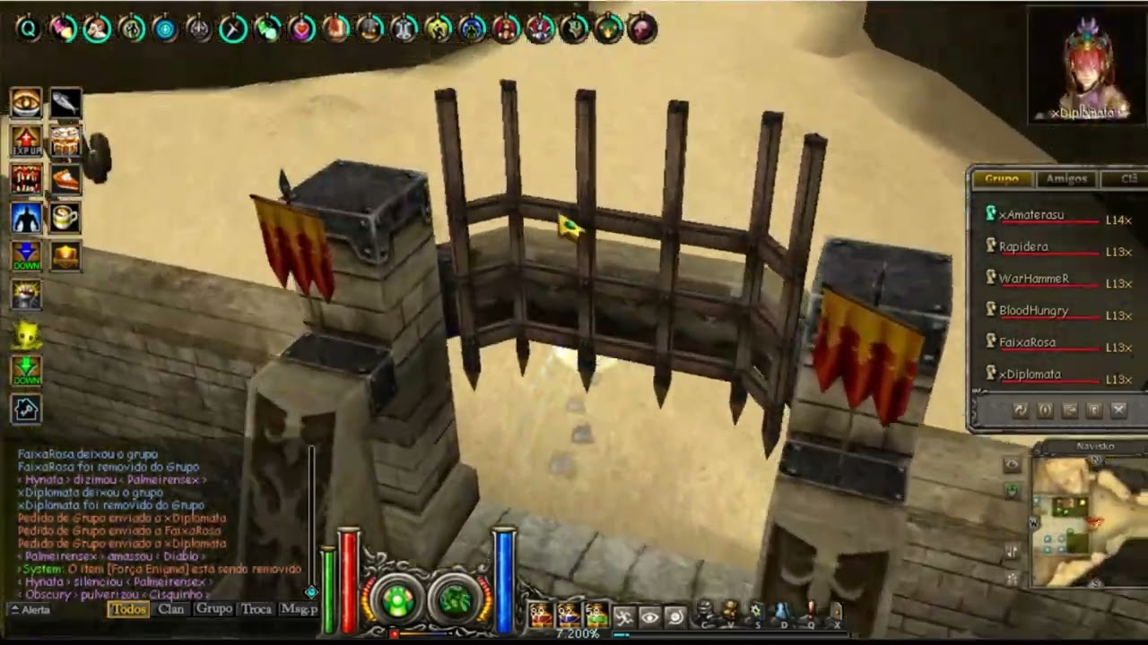 xAmaterasu PvP em Nasvisko: EquipeRocket vs GOATs