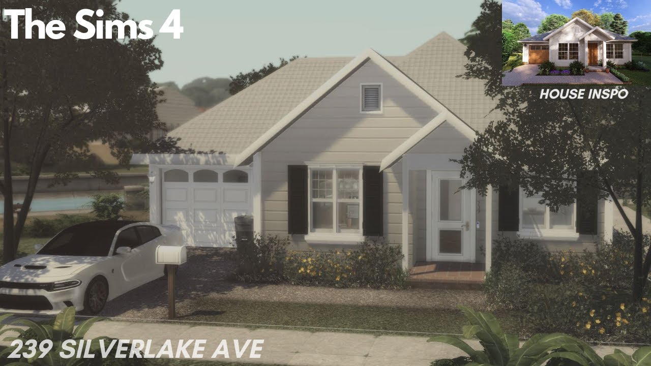 The Sims 4: Realistic Traditional Home Plan | Speed Build with CC