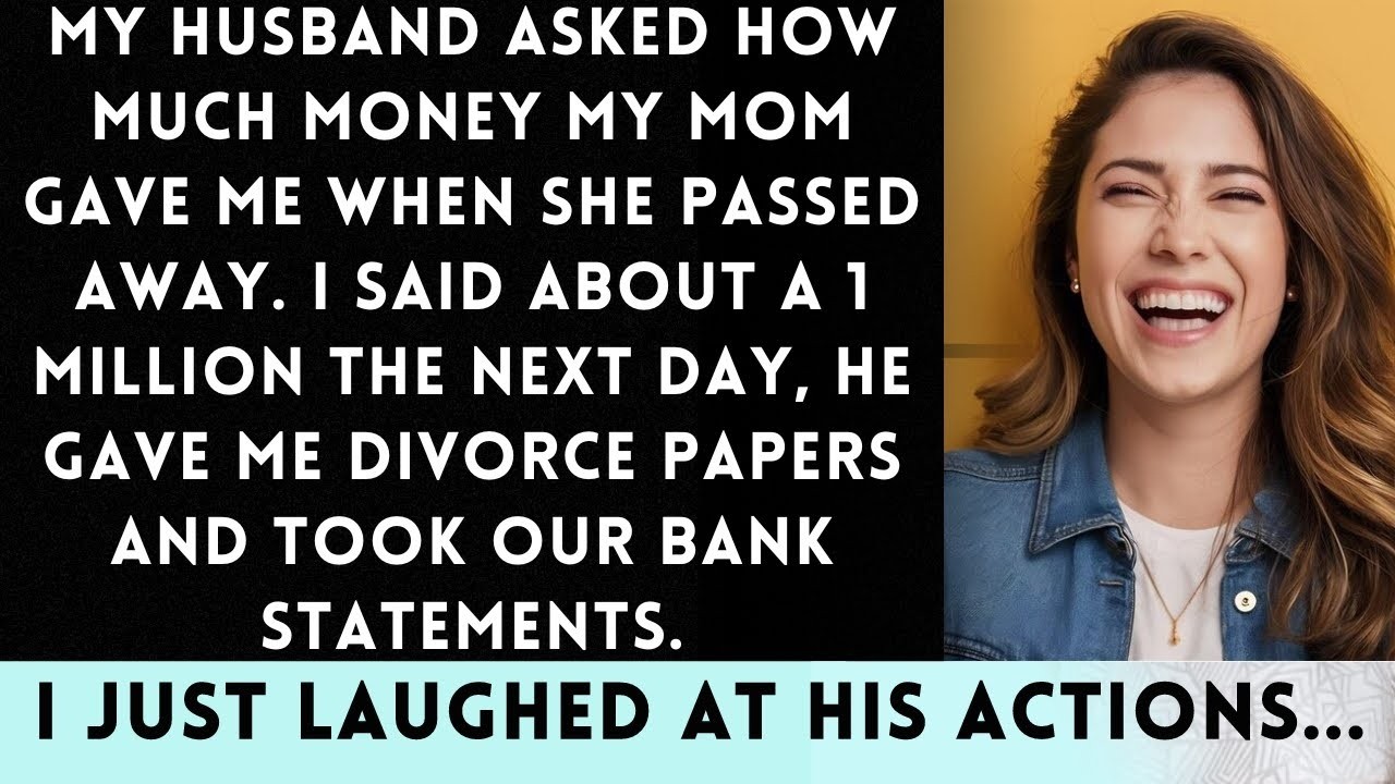 My Husband Took Bank Statements and Divorce Papers When He Found Out About My Inheritance