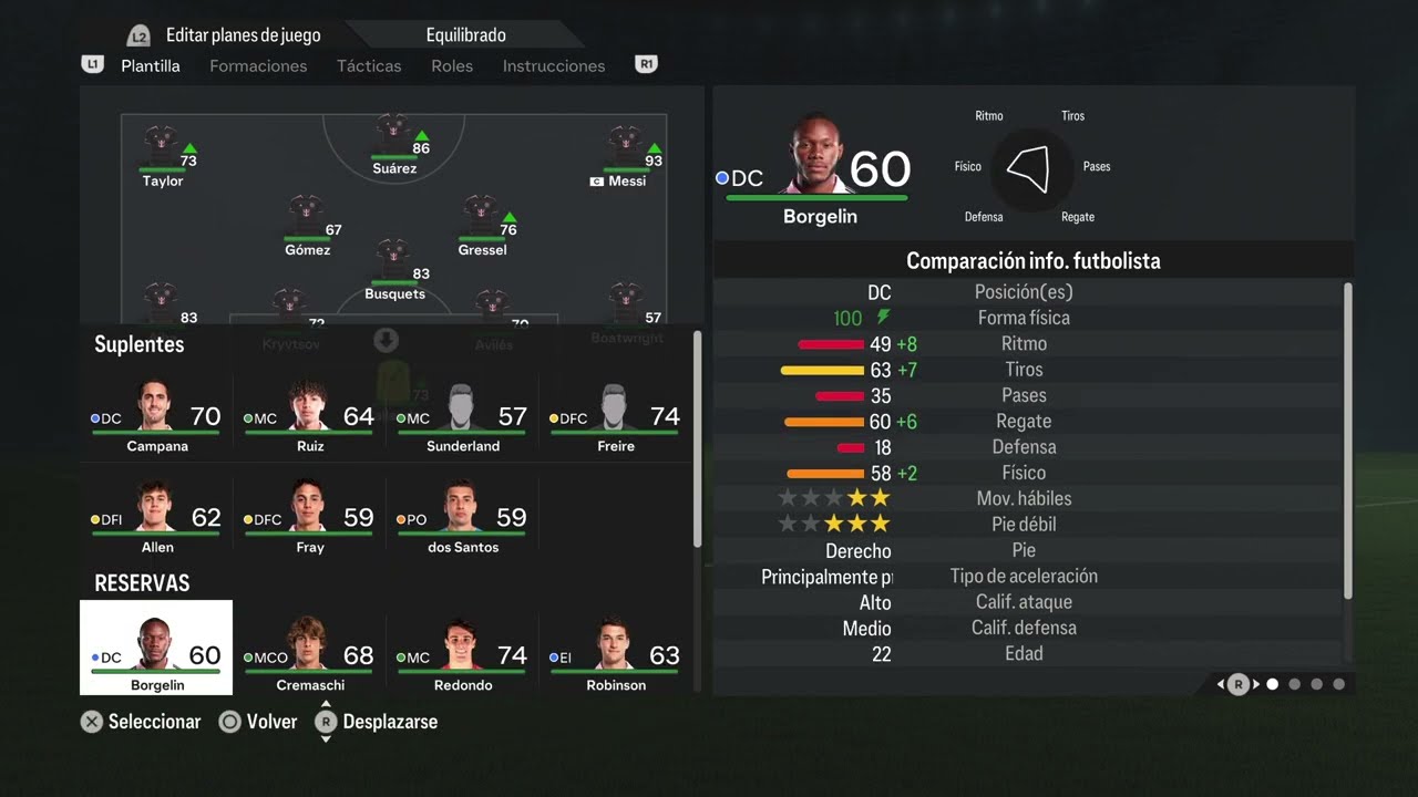 Luis Suarez en fc24