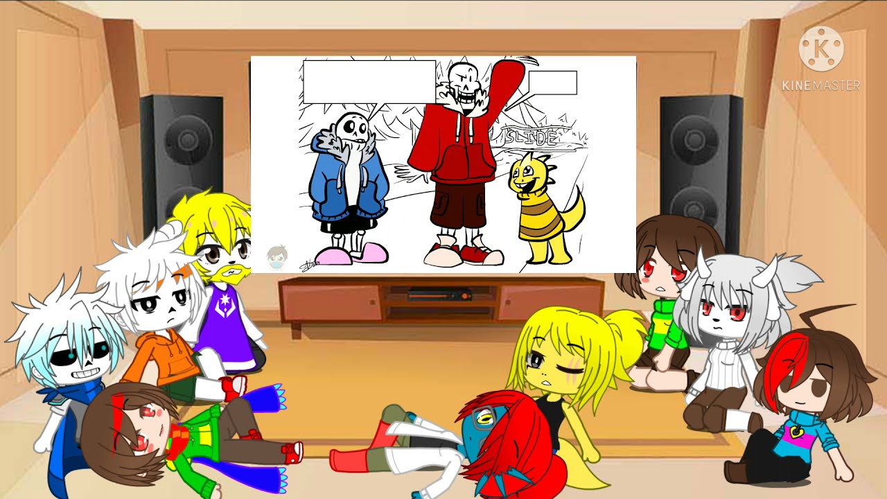 Underswap реагирует на комиксы