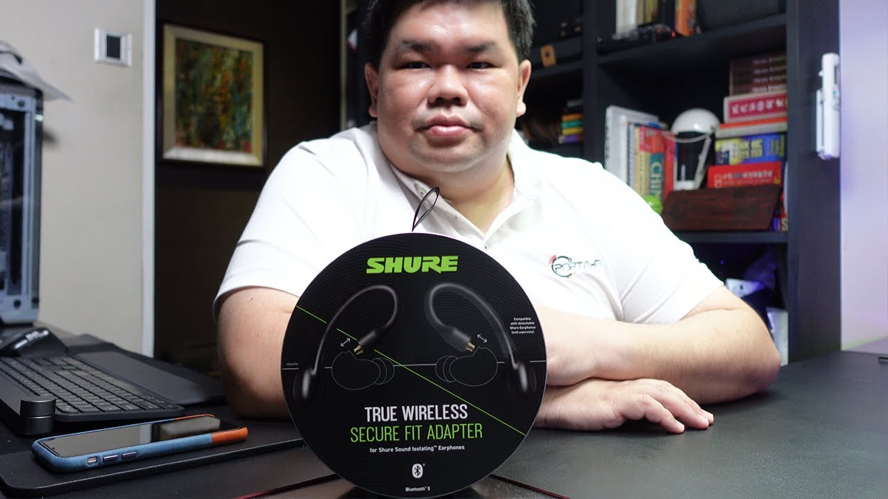 Shure True Wireless Secure Fit Adapter Unboxing | Porta-Fi&trade;