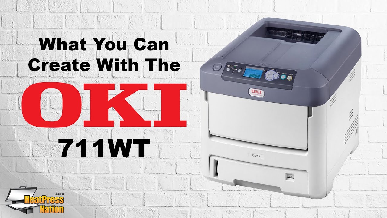 What You Can Create With The OKI 711WT Printer