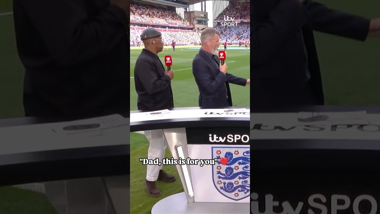 Dion Dublin receives his legacy England cap 👏🏴󠁧󠁢󠁥󠁮󠁧󠁿