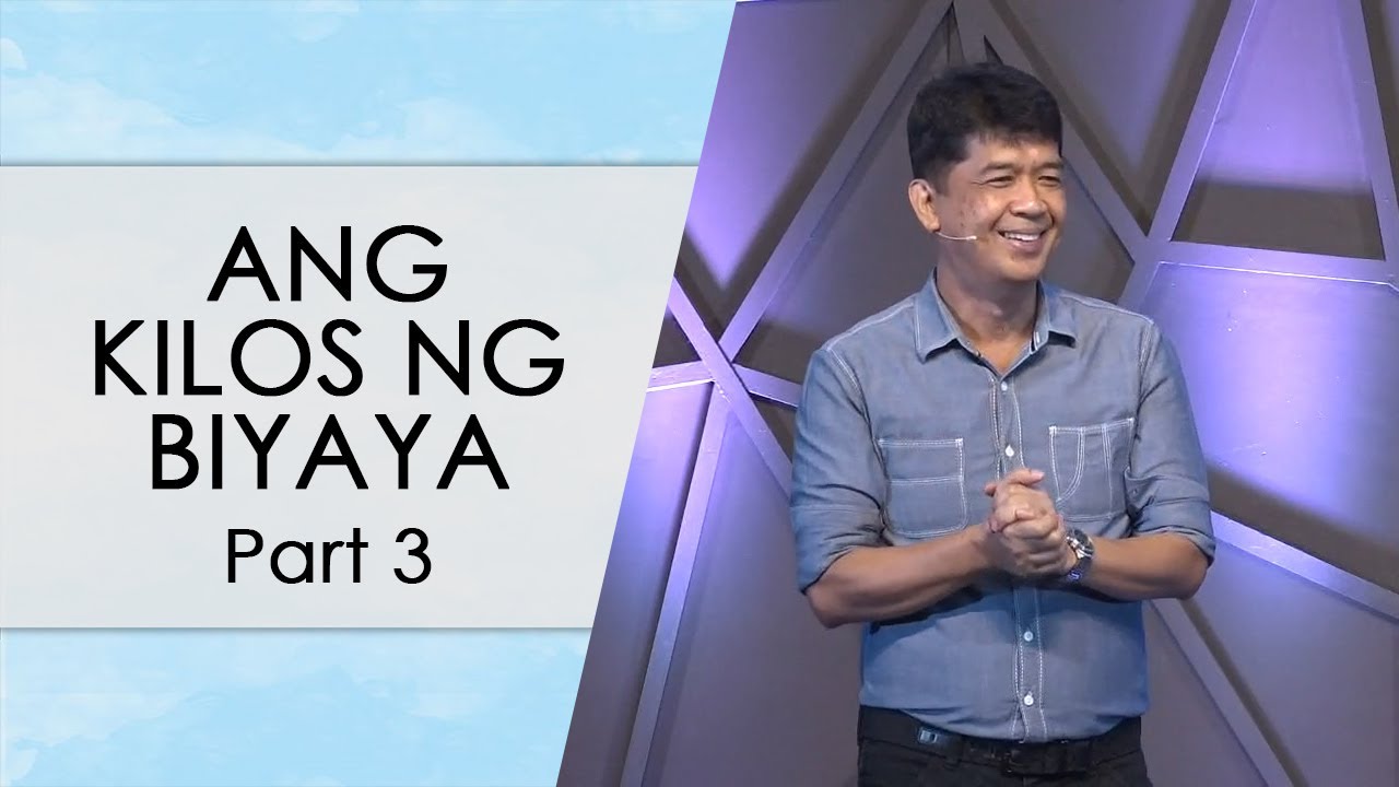 ANG KILOS NG BIYAYA PART 3 | Rev. Ito Inandan | JA1 Rosario