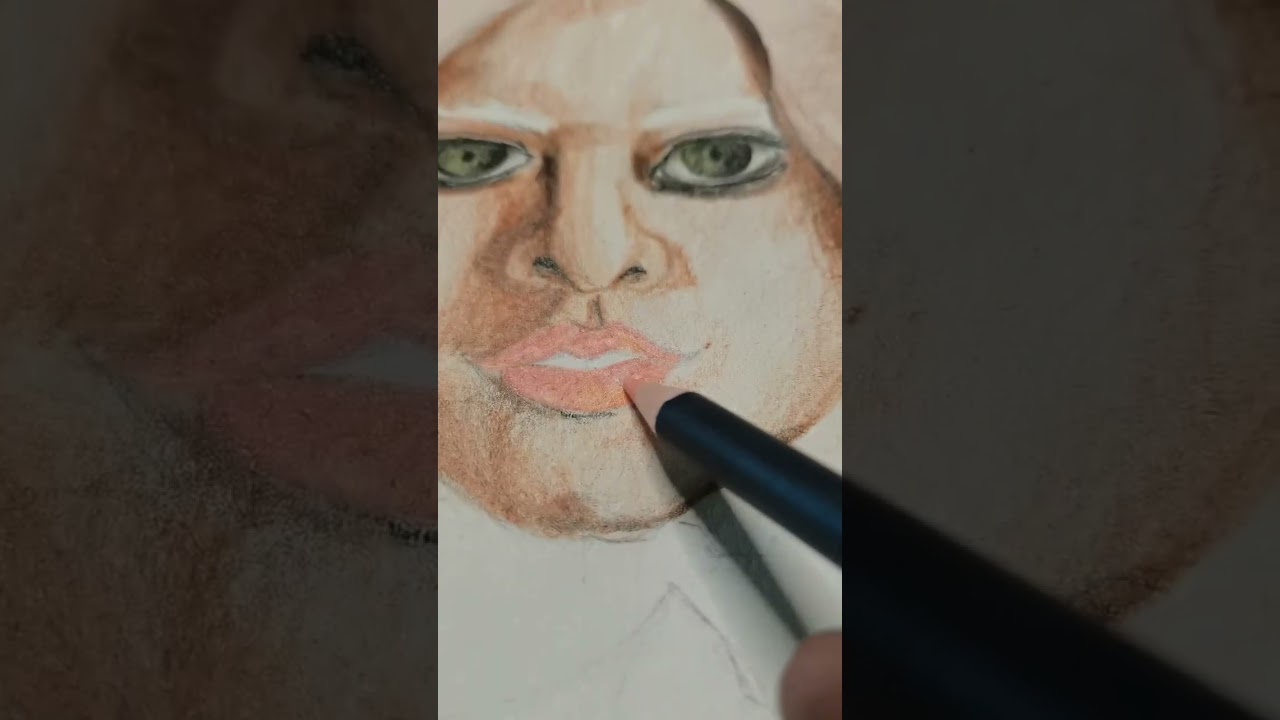 Drawing M3GAN. ✨💯👌🏽#m3gan