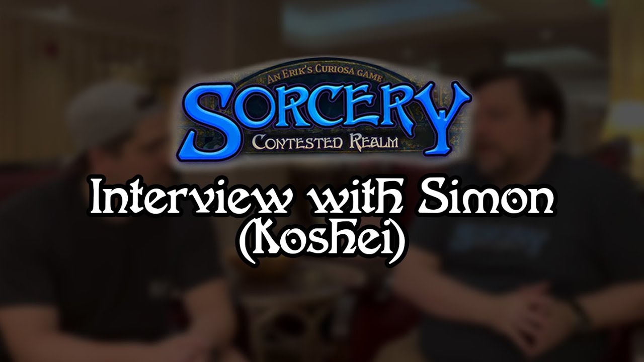 Interview with Simon From Eriks Curiosa - Sorcery Contested Realm